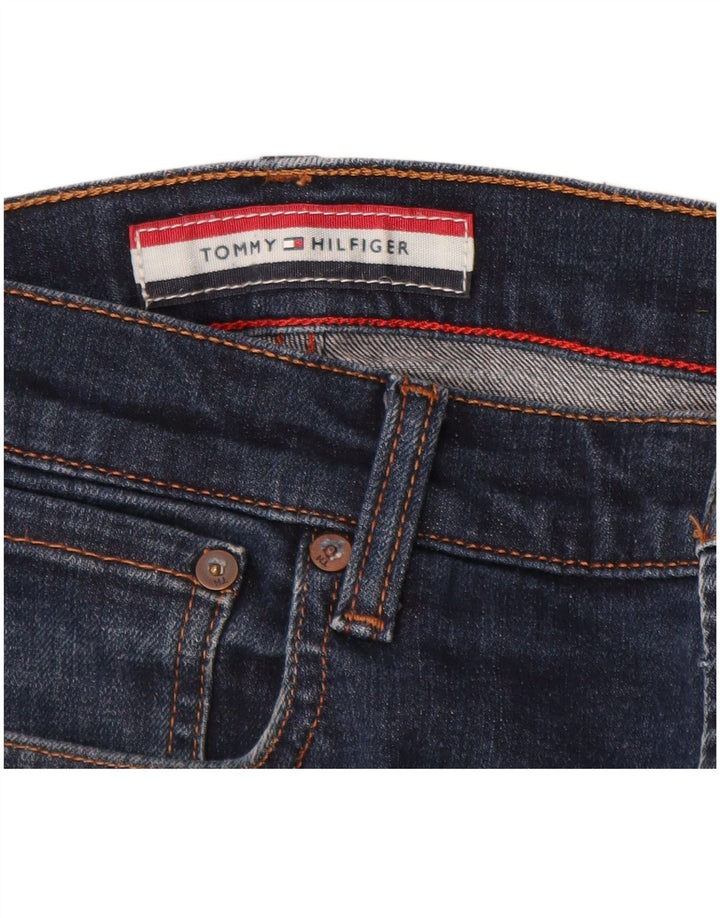 TOMMY HILFIGER Jeans slim da uomo W34 L30 cotone blu navy