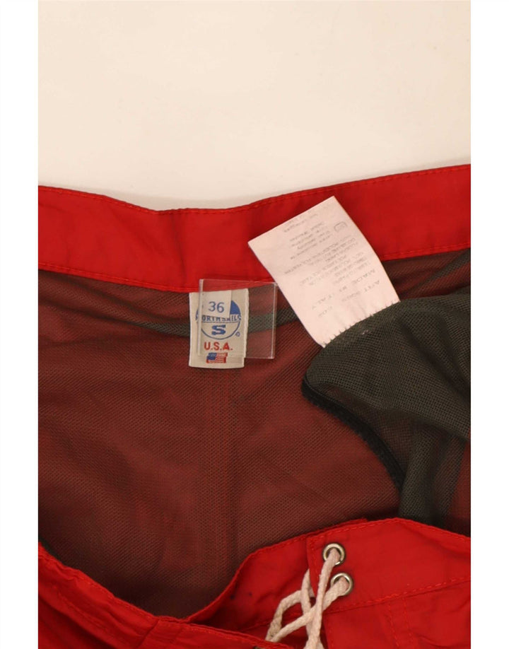 Pantaloncini da bagno da uomo North Sails grandi in nylon rosso
