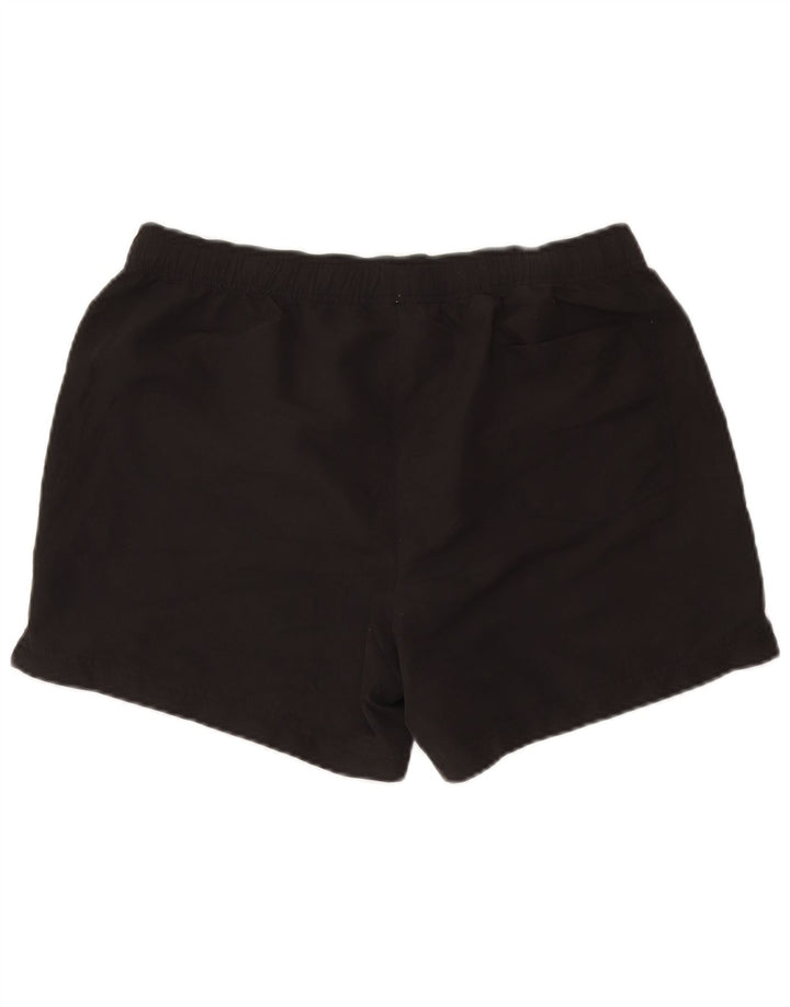 Pantaloncini sportivi da uomo Champion grandi in poliestere nero