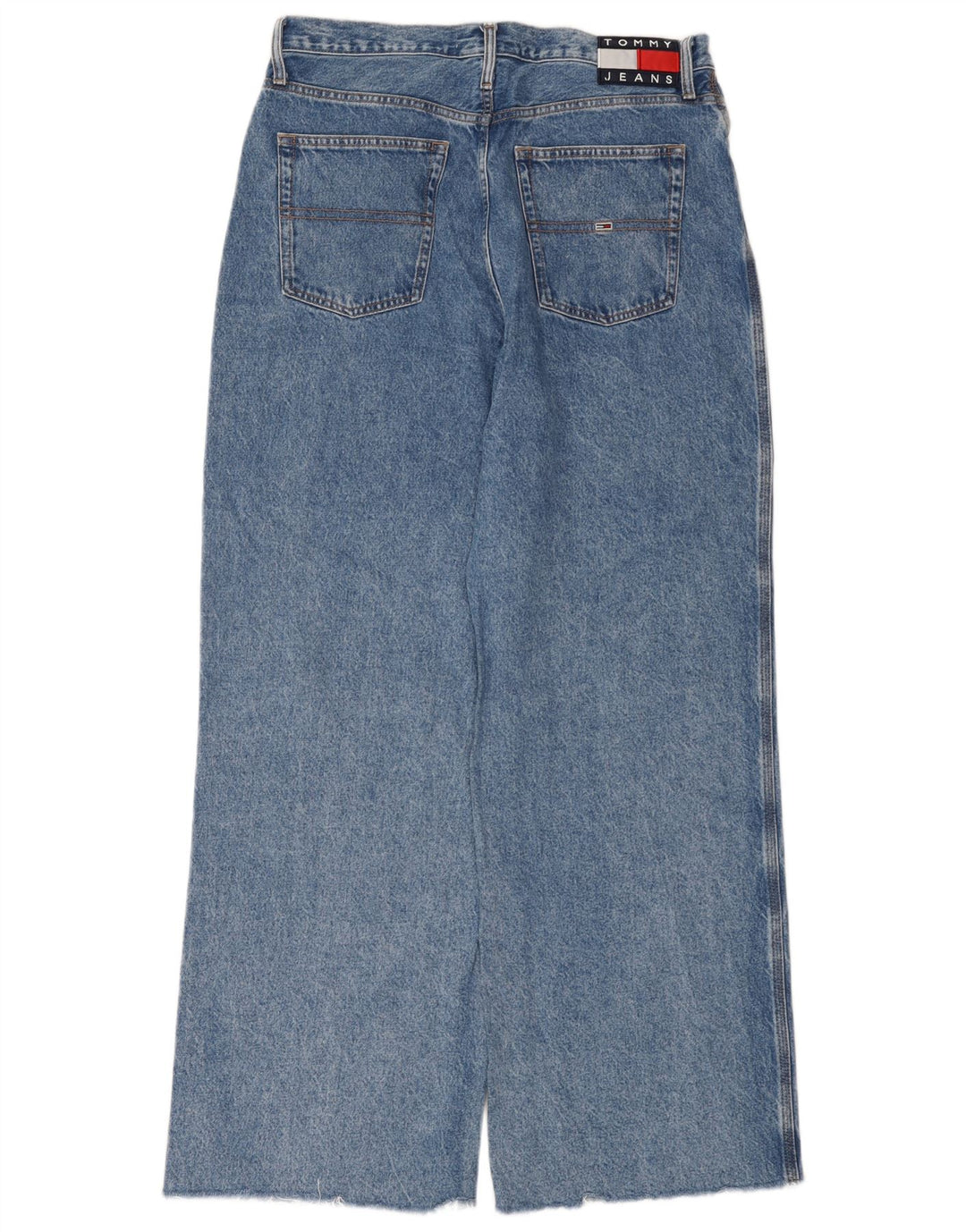 Jeans a gamba larga da donna Tommy Hilfiger W32 L32 Blu