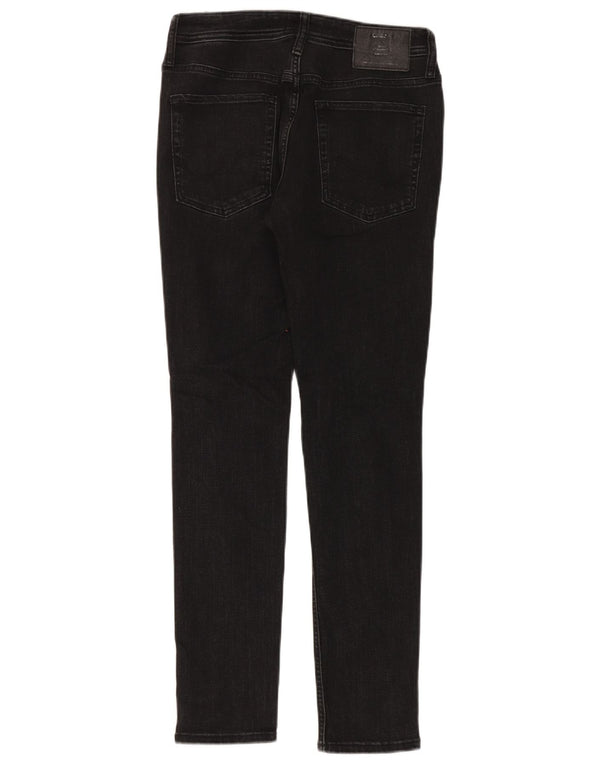 Jeans slim invecchiati da uomo Jack & Jones W32 L30 cotone nero