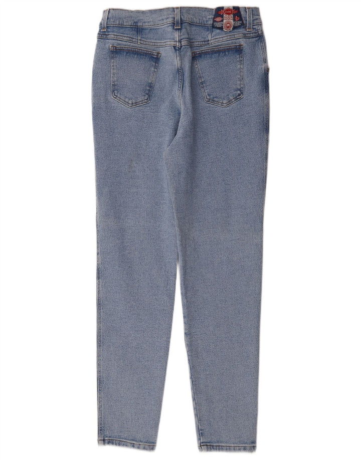 Jeans affusolati da donna vintage EU 38 medio W30 L30 cotone blu