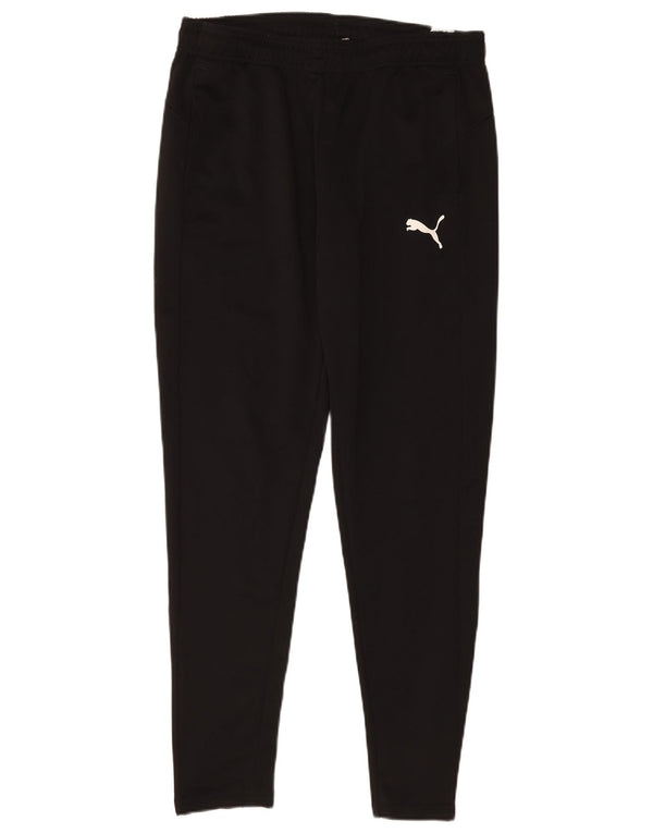 Pantaloni da tuta da uomo Puma Large neri in poliestere