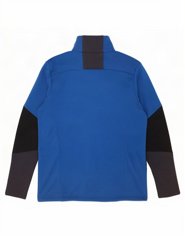 Giacca da ginnastica da uomo Helly Hansen, grande, in poliestere color block blu