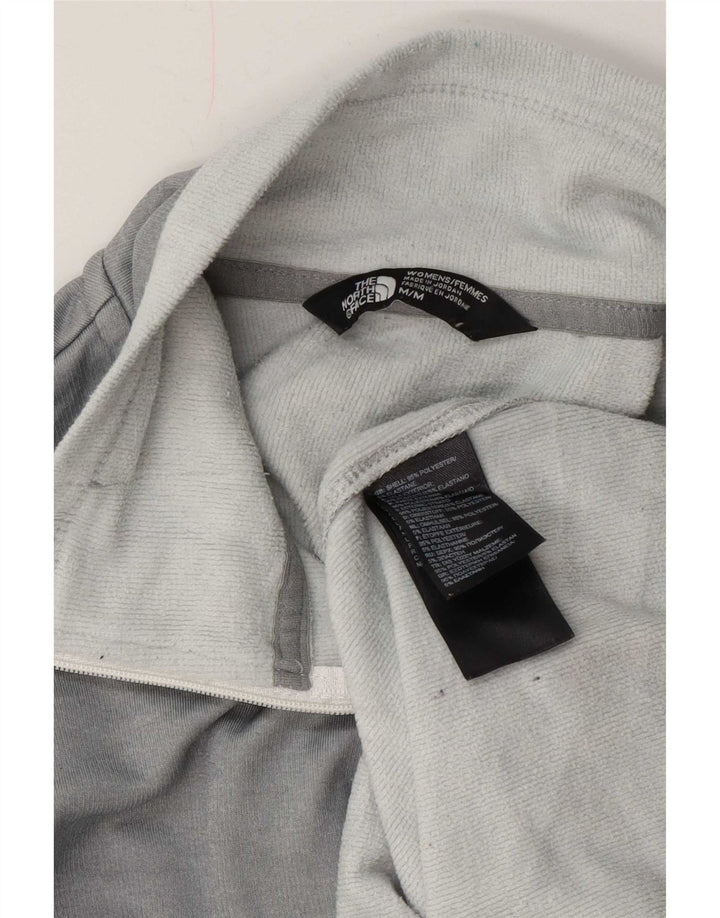 Top da tuta pullover con zip e collo da donna The North Face UK 14 Grigio medio