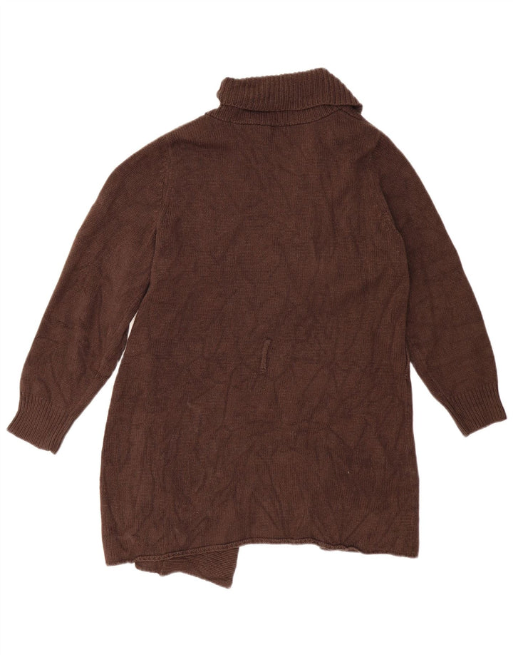 Maglione cardigan aperto da donna Mossimo US 16 2XL Acrilico marrone