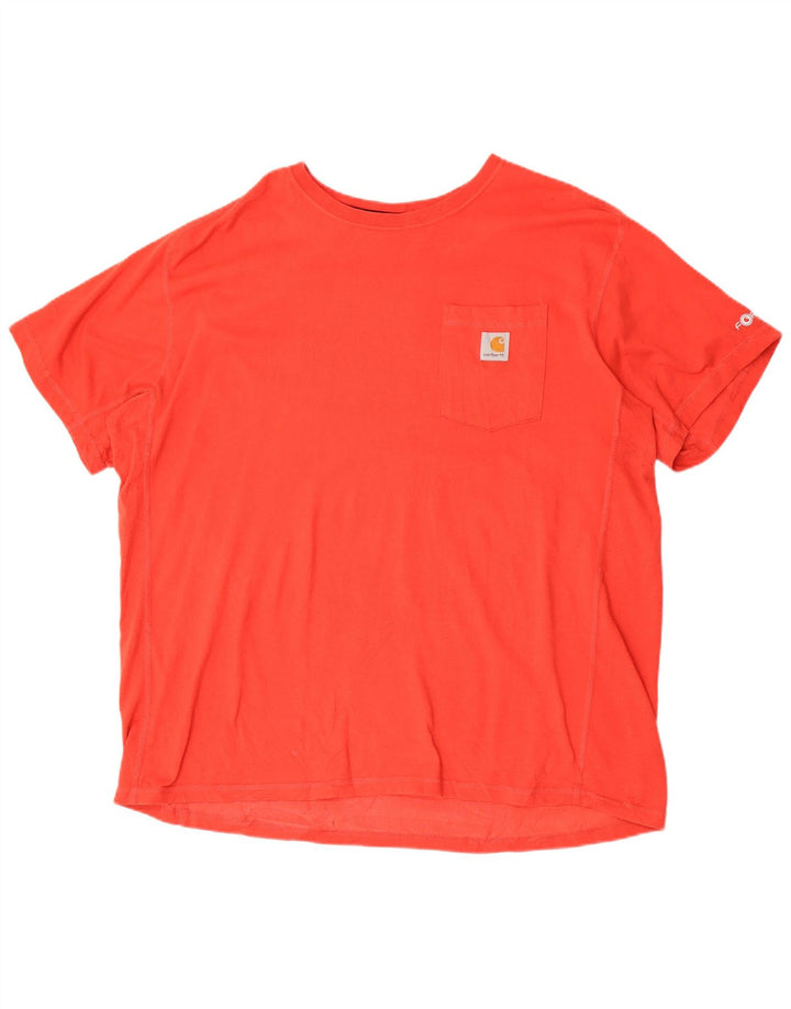 Maglietta Carhartt da uomo dalla vestibilità comoda XL rossa