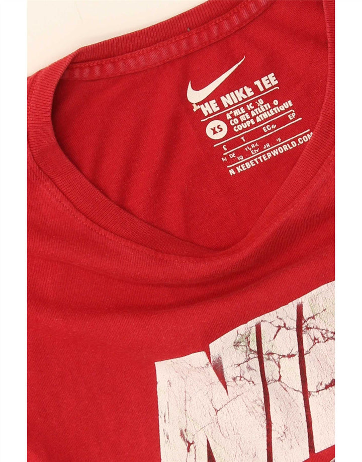 T-shirt grafica da uomo Nike XS rossa
