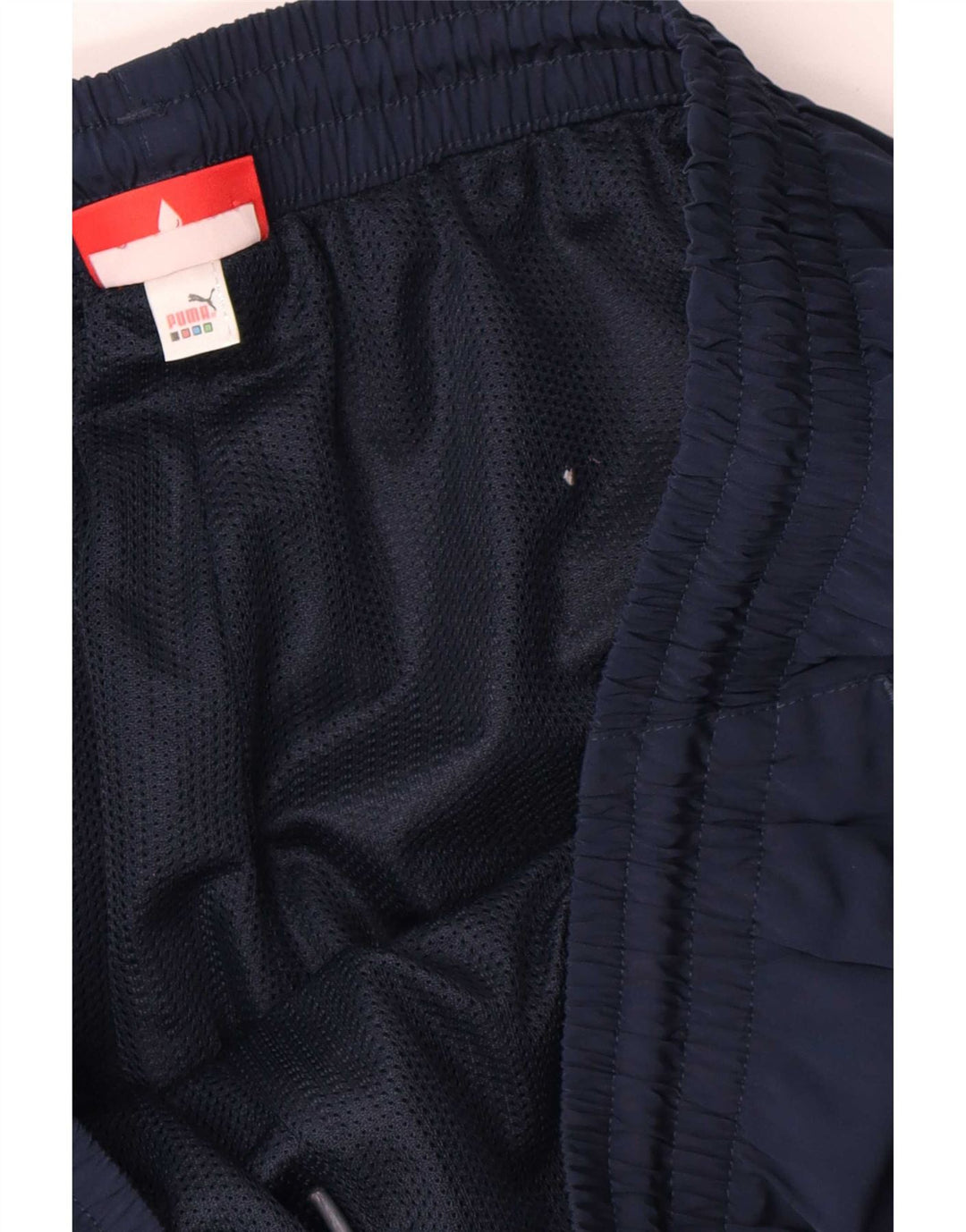 Pantaloni da tuta da uomo Puma Large in poliestere blu navy