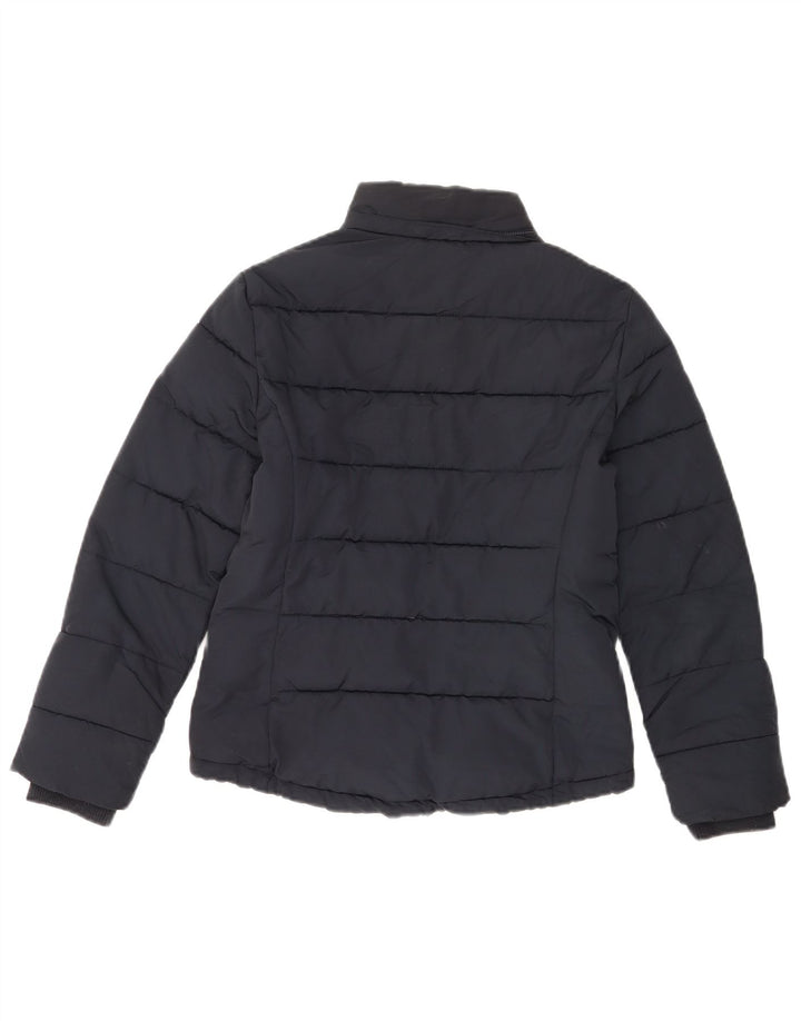 Giacca imbottita da donna Topshop UK 6 XS poliestere blu navy