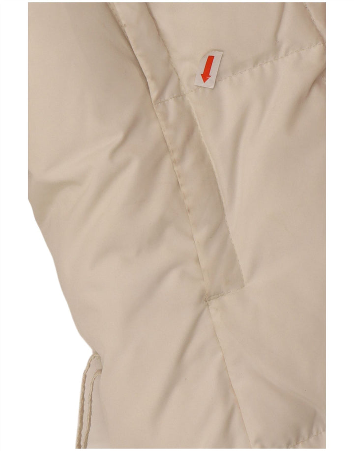 Giacca imbottita da donna Invicta UK 16 Large in poliestere bianco sporco