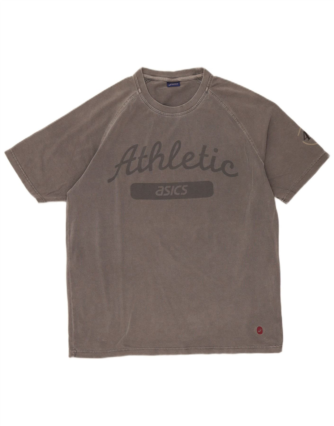 Maglietta grafica da uomo Asics Top XL Grigia