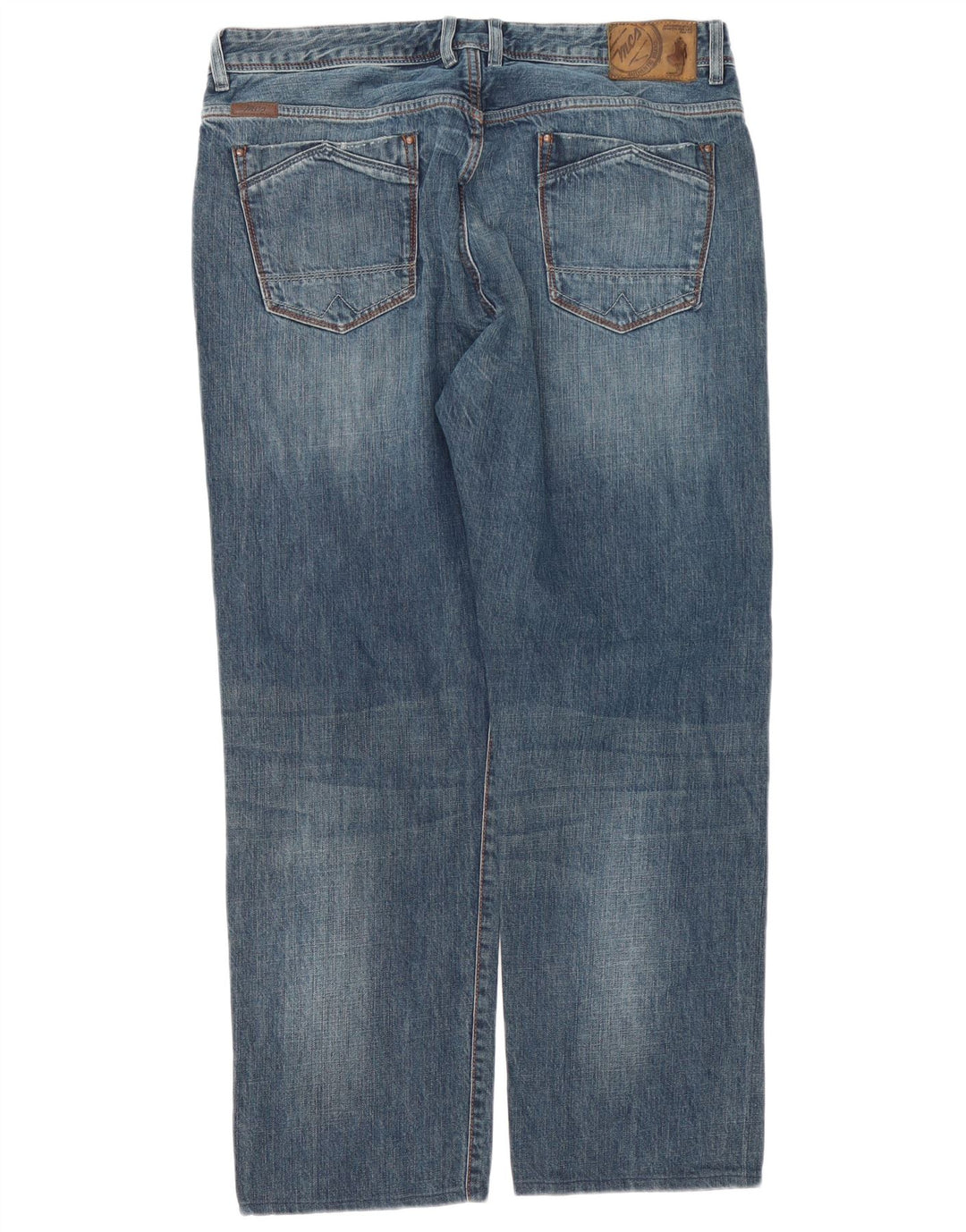 Jeans dritti da uomo Marlboro Classics W38 L29 cotone blu