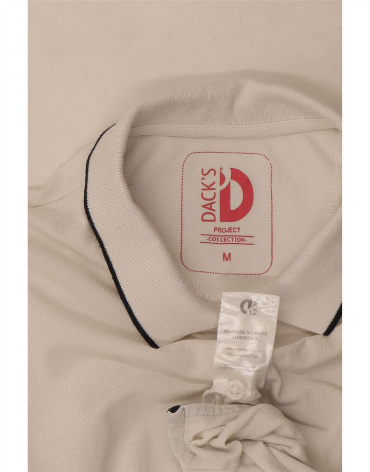 Polo da donna Dack's UK 12 cotone bianco medio