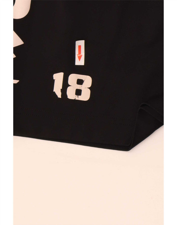 Pantaloncini sportivi da uomo Lotto Medium Black Colourblock