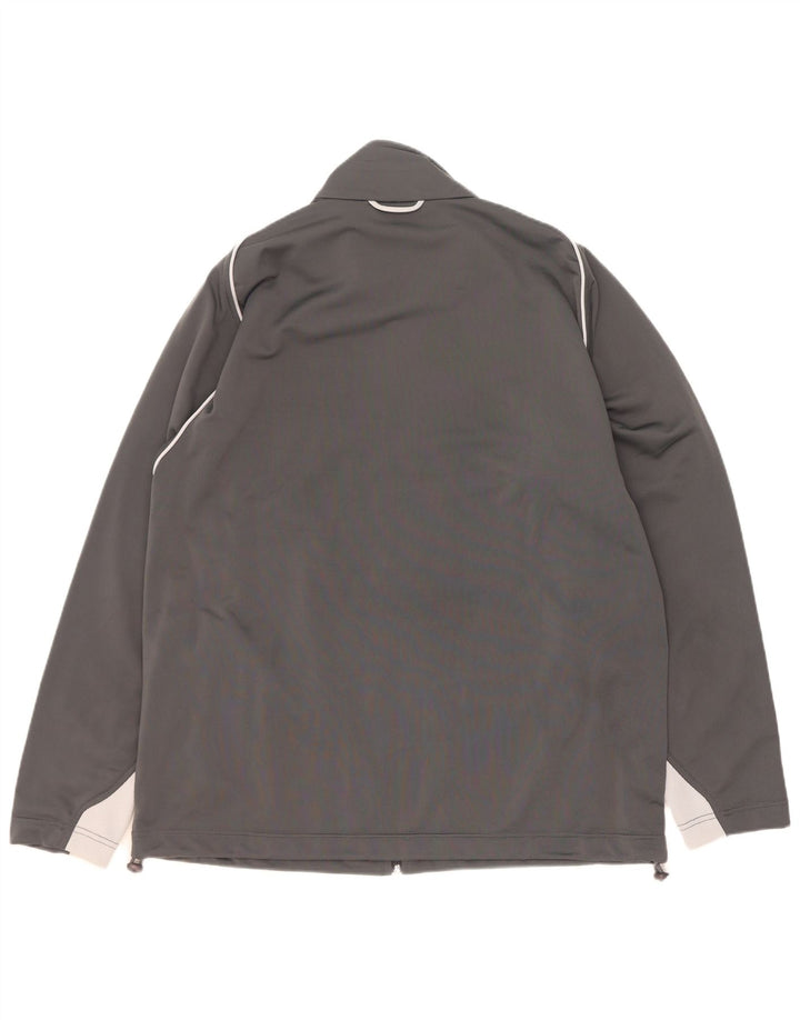 Giacca da tuta da uomo Puma XL Poliestere color block grigio