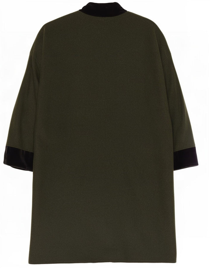 Cappotto poncho da donna Anna E Cristina IT 44 Colorblock verde medio