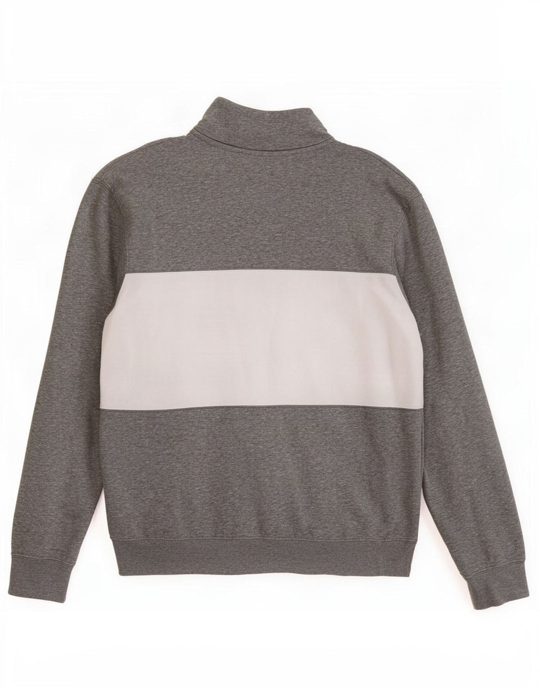 Giacca da tuta da uomo Nike in cotone color block grigio medio