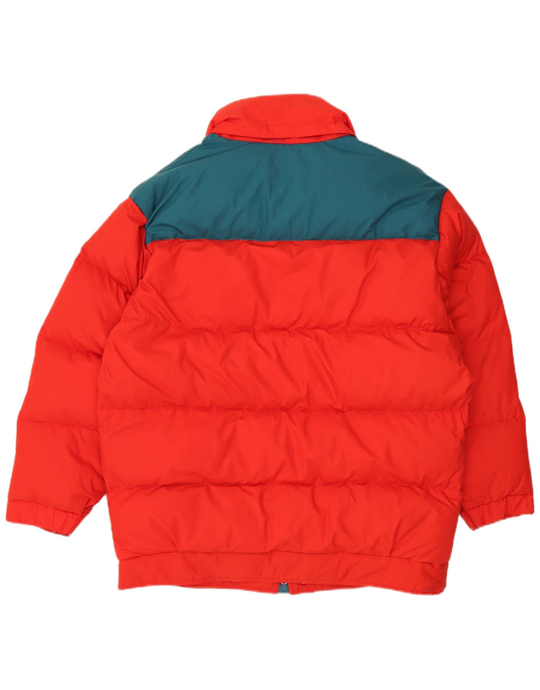 Giacca imbottita con cappuccio da uomo Etirel UK 40 Large Red Colourblock invernale