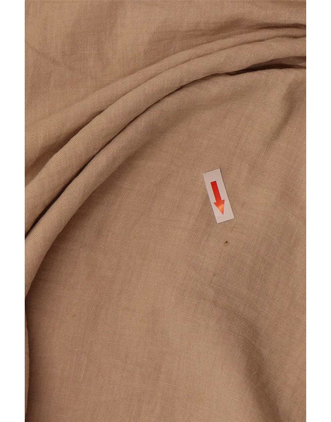Abito a trapezio senza maniche da donna Zara UK 12 Beige medio