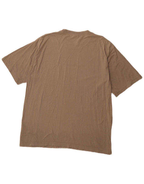 MUSTANG Mens Graphic T-Shirt Top 2XL Grey Cotton