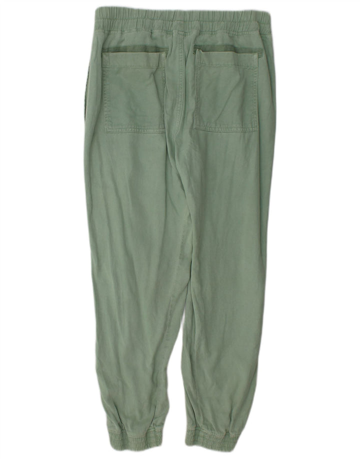 Pantaloni jogging da donna Zara medi W28 L27 Lyocell verde