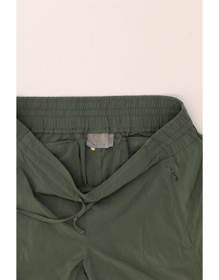 VINTAGE Womens Tracksuit Trousers Joggers US 10 Large  Green Polyester Vintage Vintage and Second-Hand Vintage from Messina Hembry 