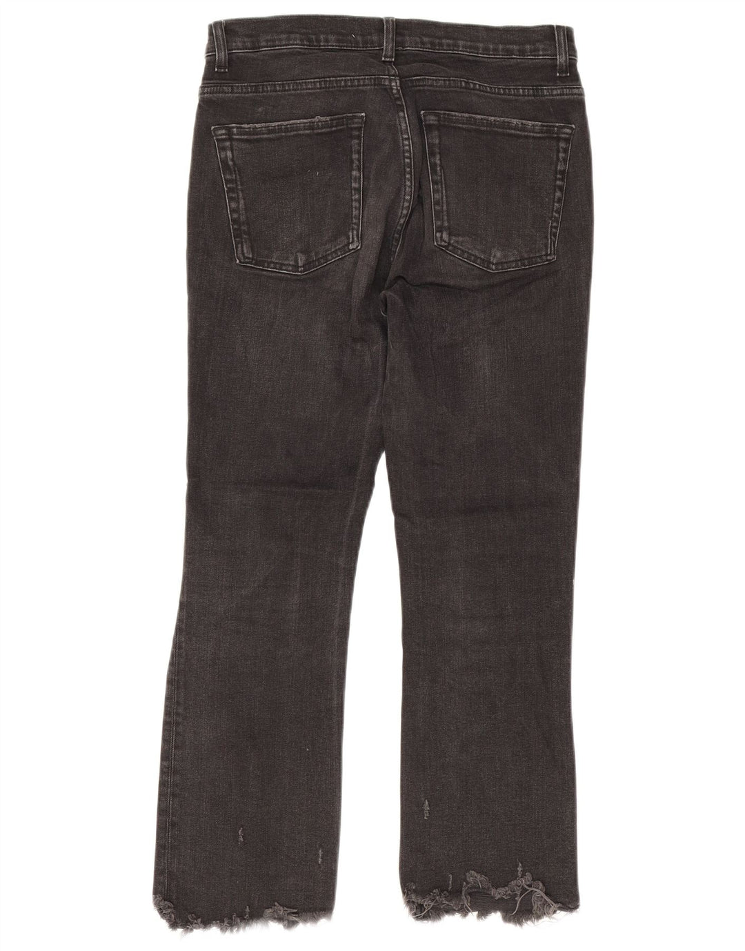 Jeans Bootcut da donna Zara EU 36 XS W26 L25 Nero