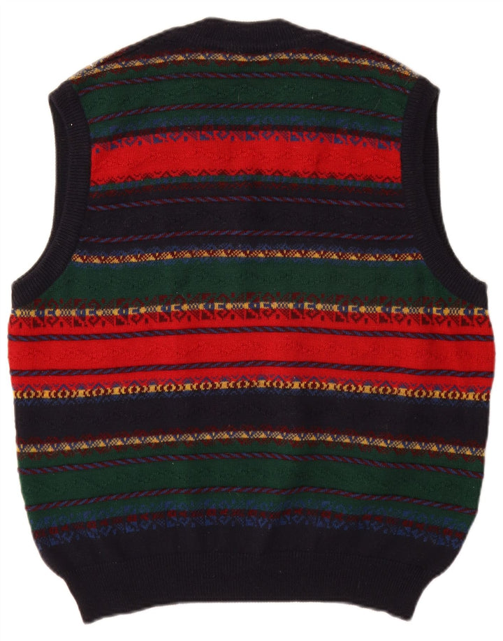 Canotta da uomo Frank Alexs IT 50 lana a righe multicolore media