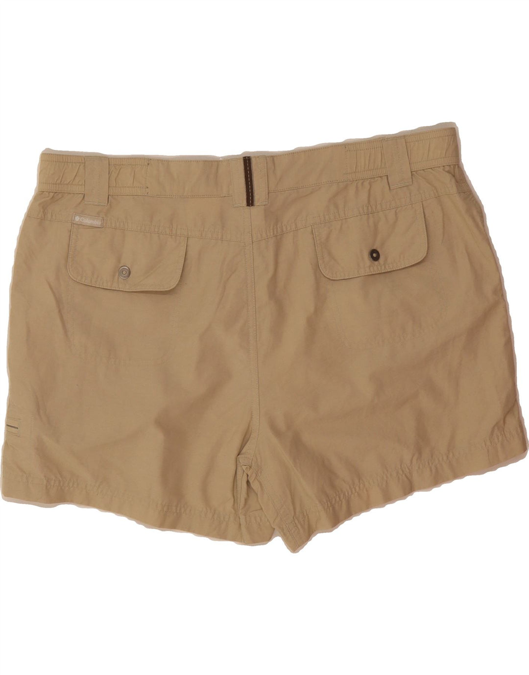 COLUMBIA Womens Cargo Shorts Large W38  Beige Cotton Vintage Columbia and Second-Hand Columbia from Messina Hembry 