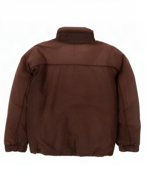 Giacca a vento con cappuccio da uomo Marks & Spencer UK 40 grande poliestere nero