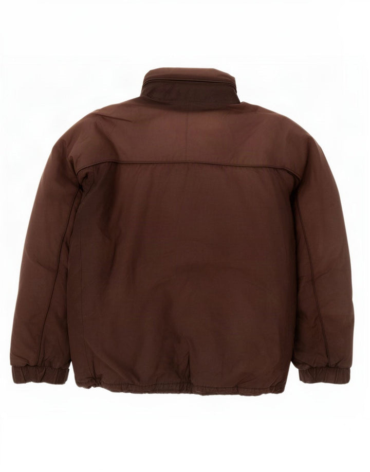 Giacca a vento con cappuccio da uomo Marks & Spencer UK 40 grande poliestere nero