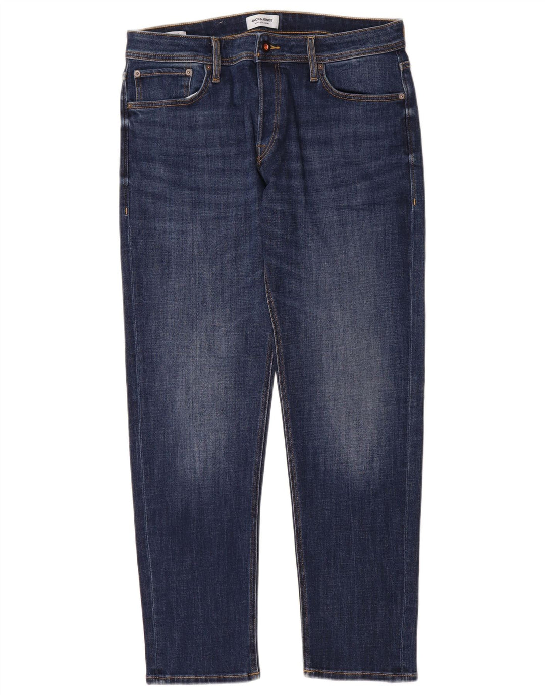 Jeans slim da uomo Jack & Jones W34 L32 cotone blu