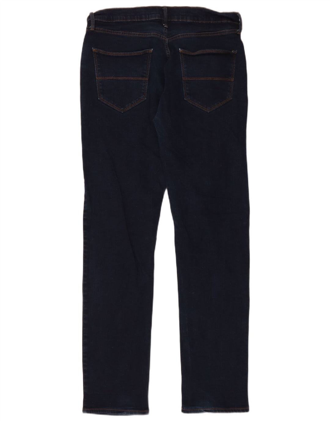 Jeans affusolati da uomo Marks & Spencer W34 L33 cotone blu navy