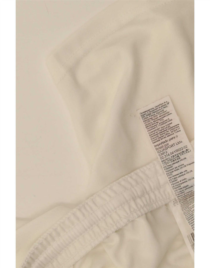 Pantaloncini sportivi da uomo KIPSTA medio poliestere bianco