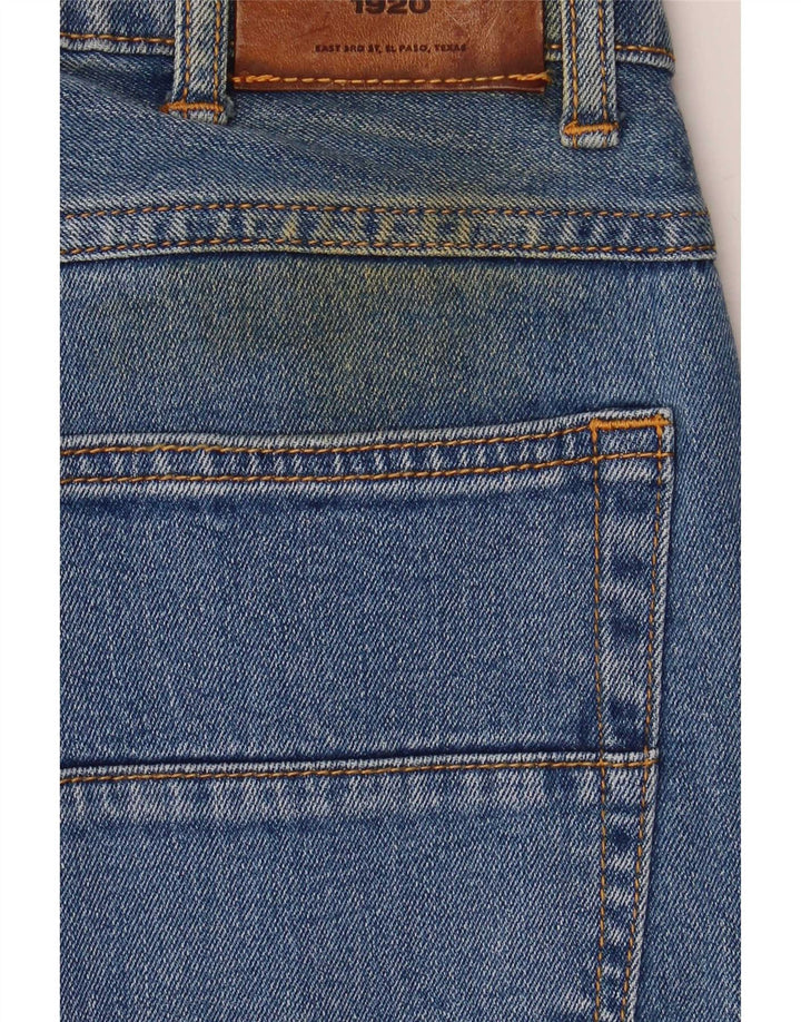 Jeans dritti da uomo Farah W30 L32 in cotone blu