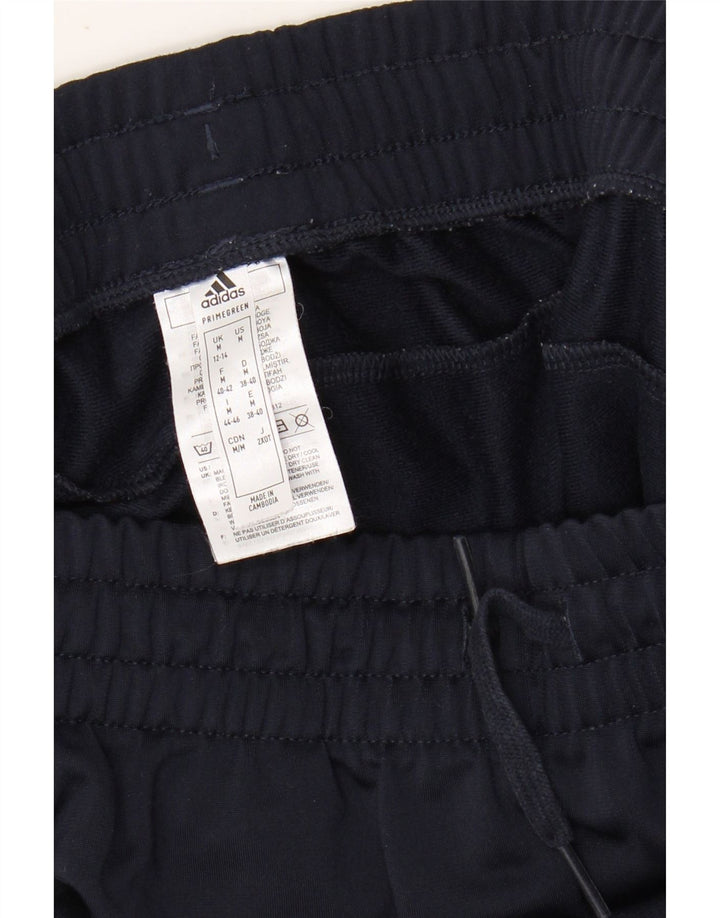 Pantaloni da tuta ADIDAS Primegreen da donna UK 12/14 Medio Blu navy