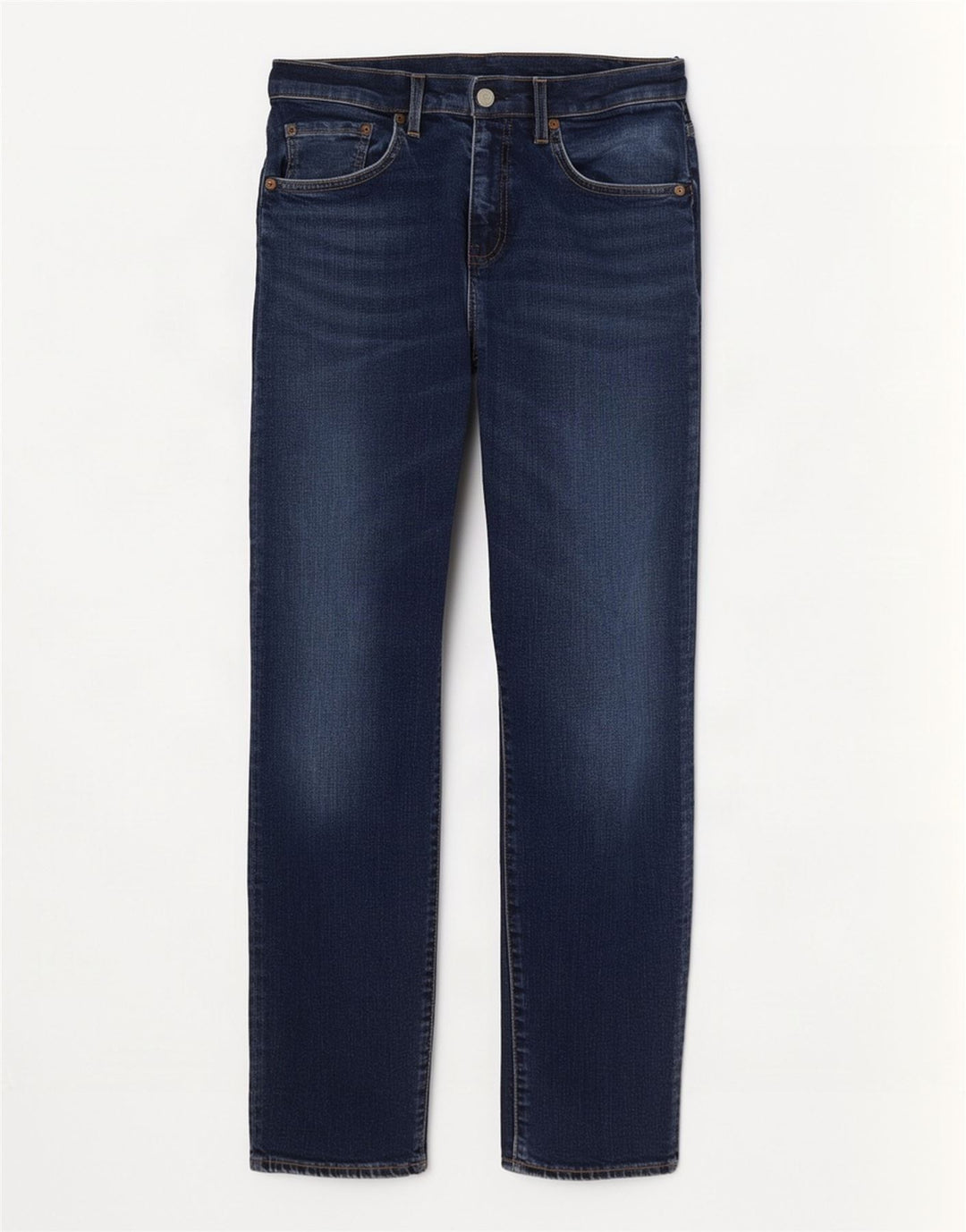 Jeans dritti da uomo Levi's W31 L30 in cotone blu navy