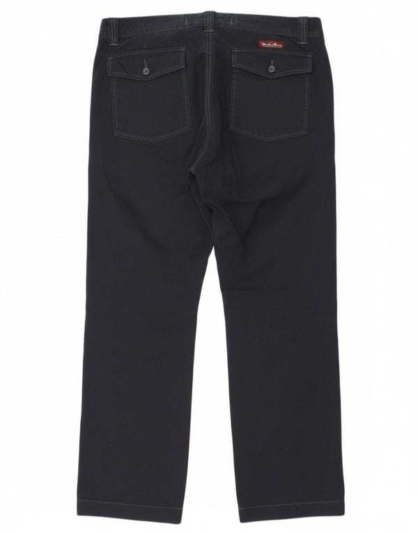 Pantaloni chino da uomo Marlboro Classics EU 50 Large W34 L31 Blu navy