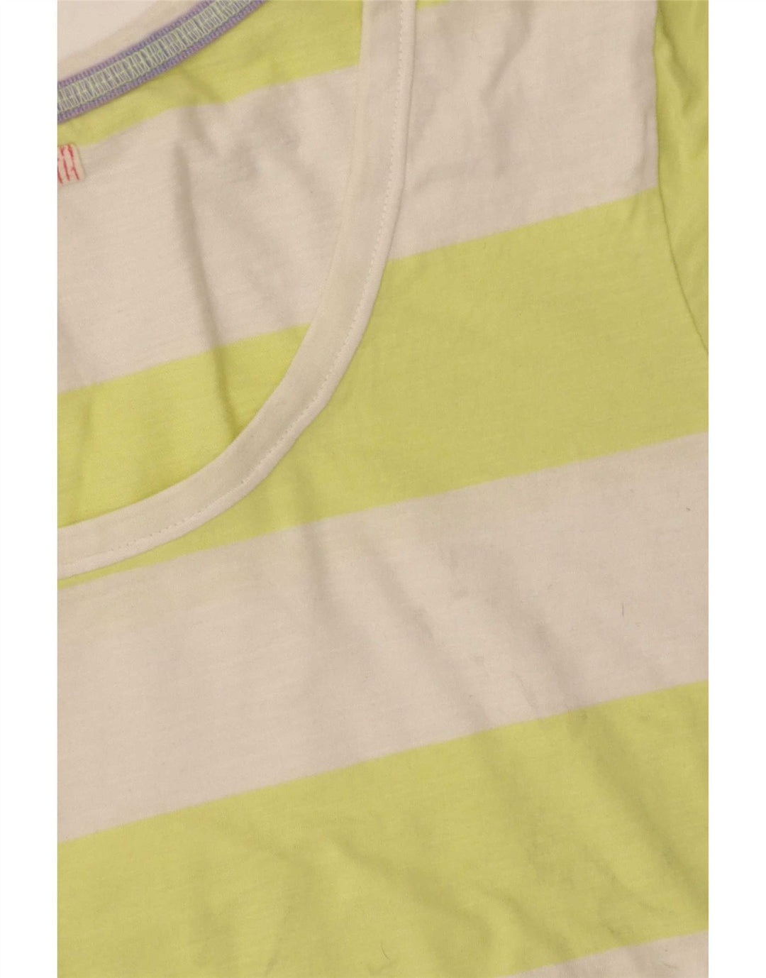 T-shirt da donna White Stuff Top UK 10 piccole righe multicolori