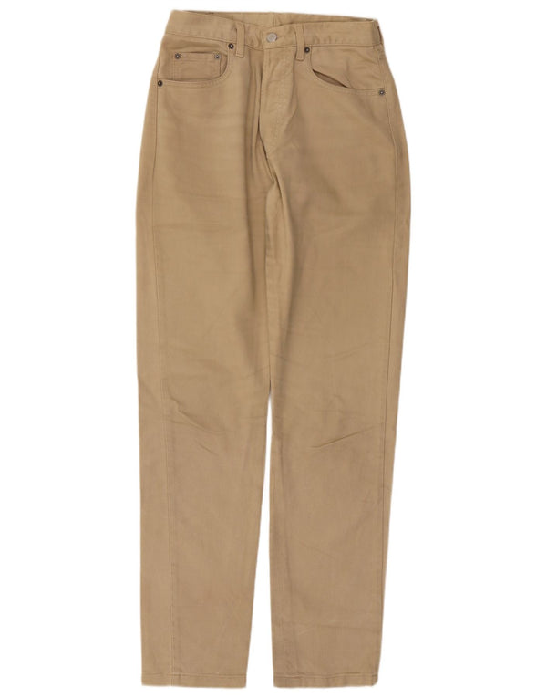 Pantaloni casual affusolati da uomo Levi's W31 L34 in cotone beige