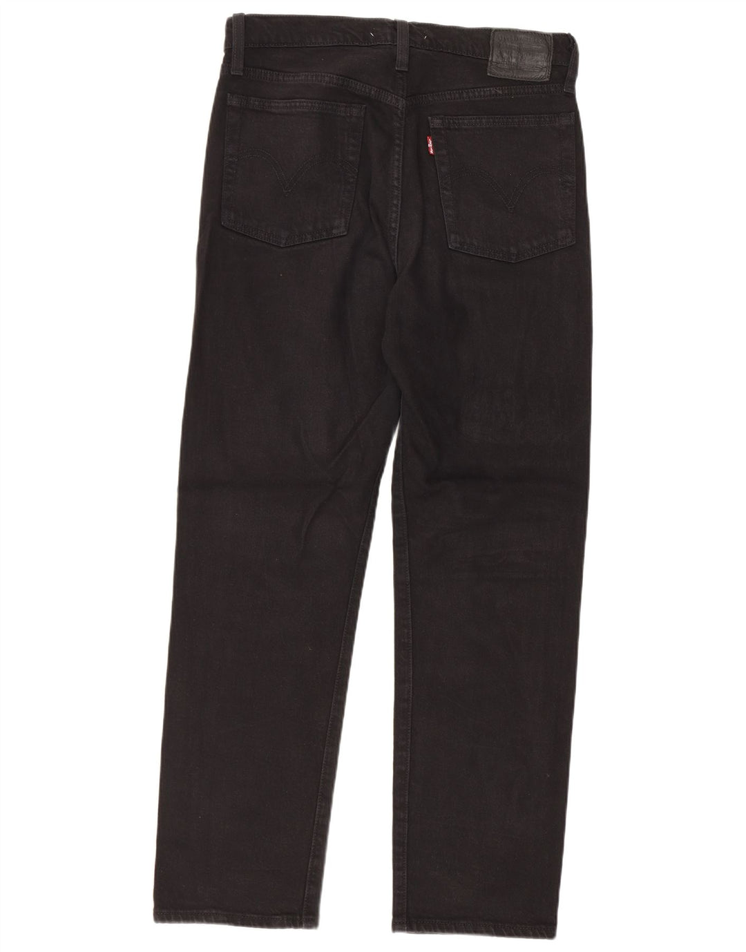 Jeans dritti Wedgie da donna Levi's W26 L28 cotone nero