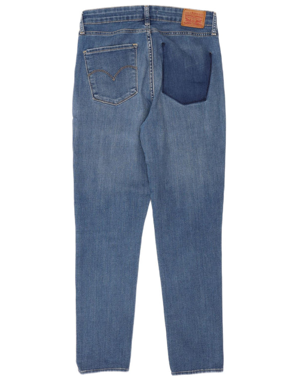 Levi's Womens 721 High Rise Skinny Jeans W30 L26 Blue Cotton