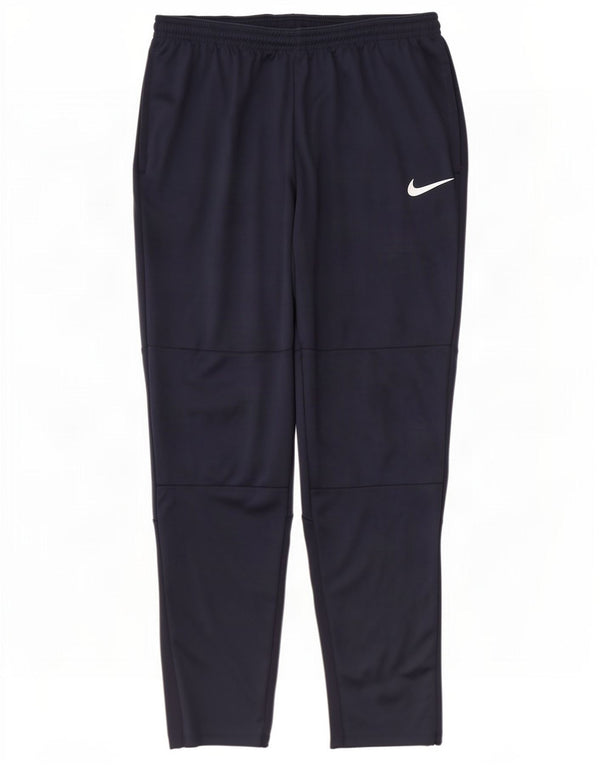 Pantaloni da tuta Nike Dri Fit da uomo XL in poliestere blu navy