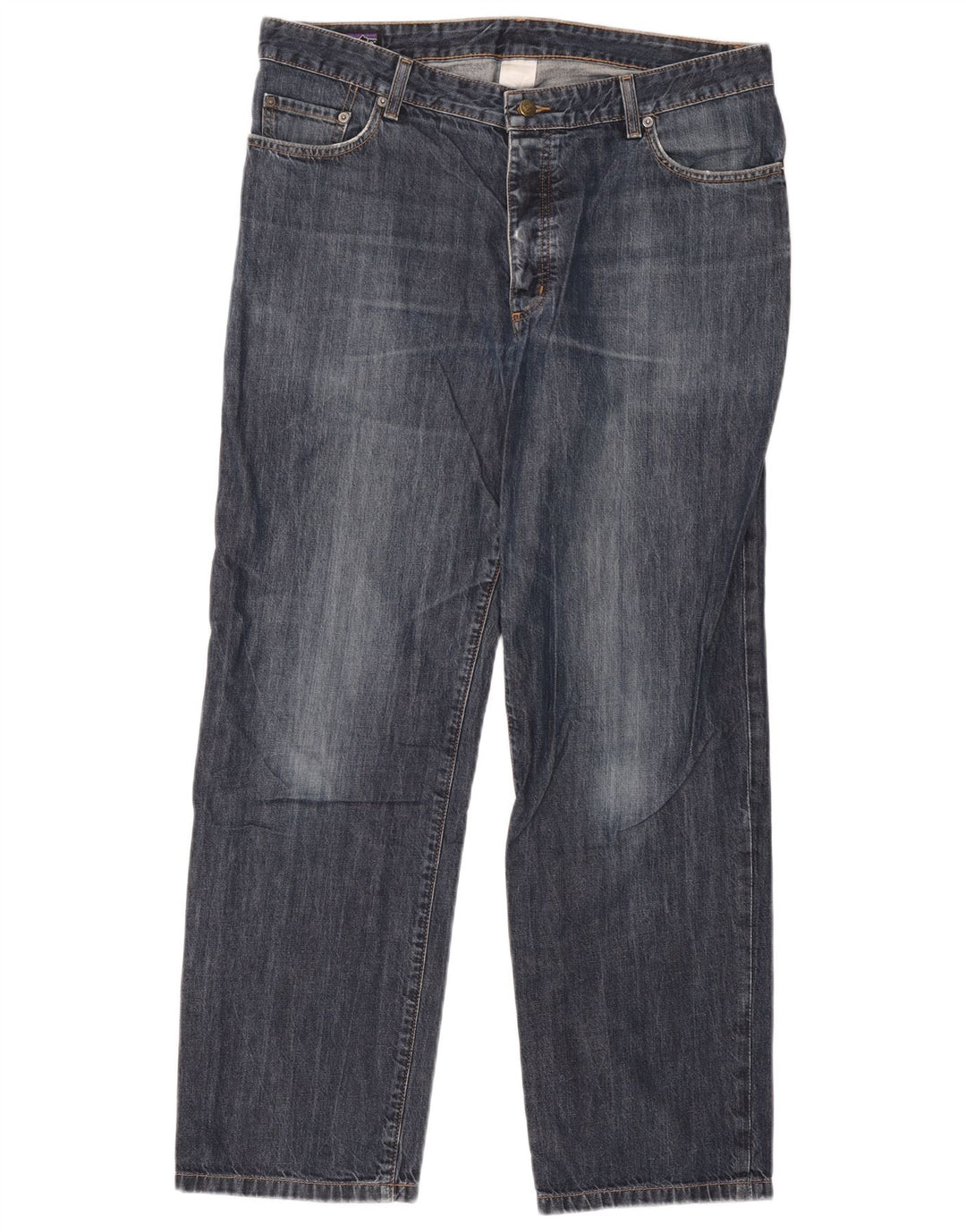 Jeans dritti da uomo Patagonia W38 L31 cotone blu