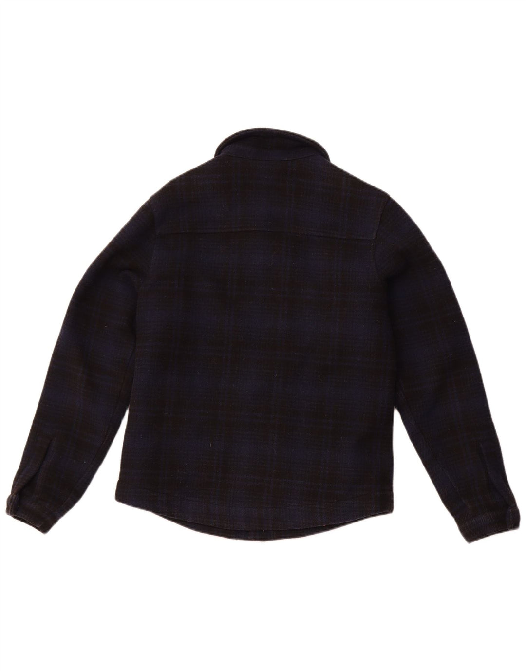 DICKIES Camicia da uomo in flanella da boscaiolo XS Lana a quadri blu navy