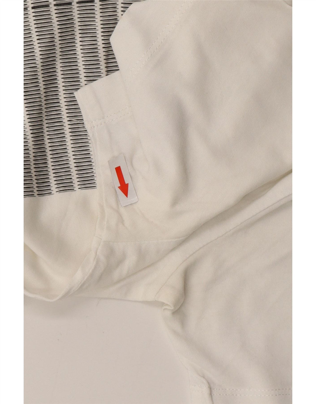 CALVIN KLEIN JEANS T-shirt grafica da uomo Top piccola in cotone bianco