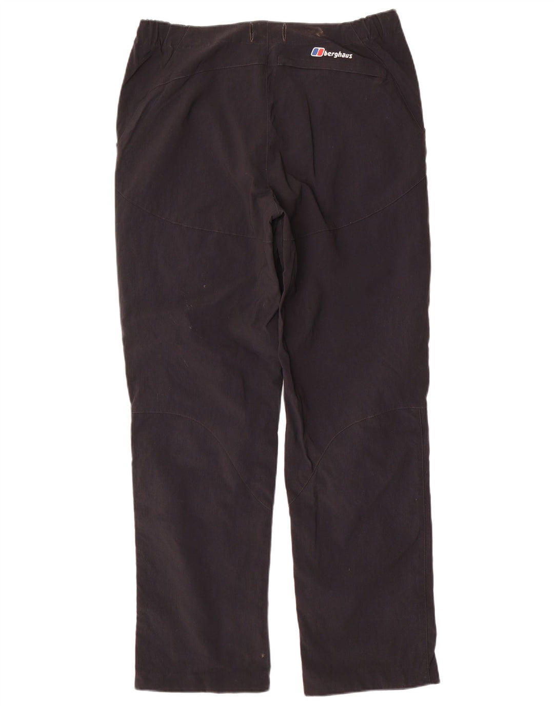 Pantaloni cargo dritti da donna Berghaus UK 12 medi W32 L31 nylon nero