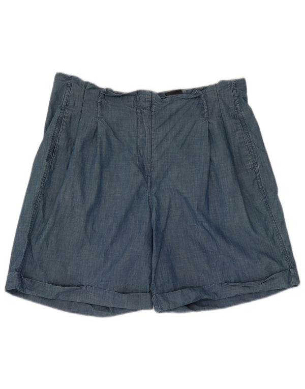 Pantaloncini chino con pegging da donna G-Star W30 cotone blu medio