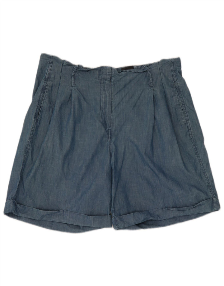 Pantaloncini chino con pegging da donna G-Star W30 cotone blu medio